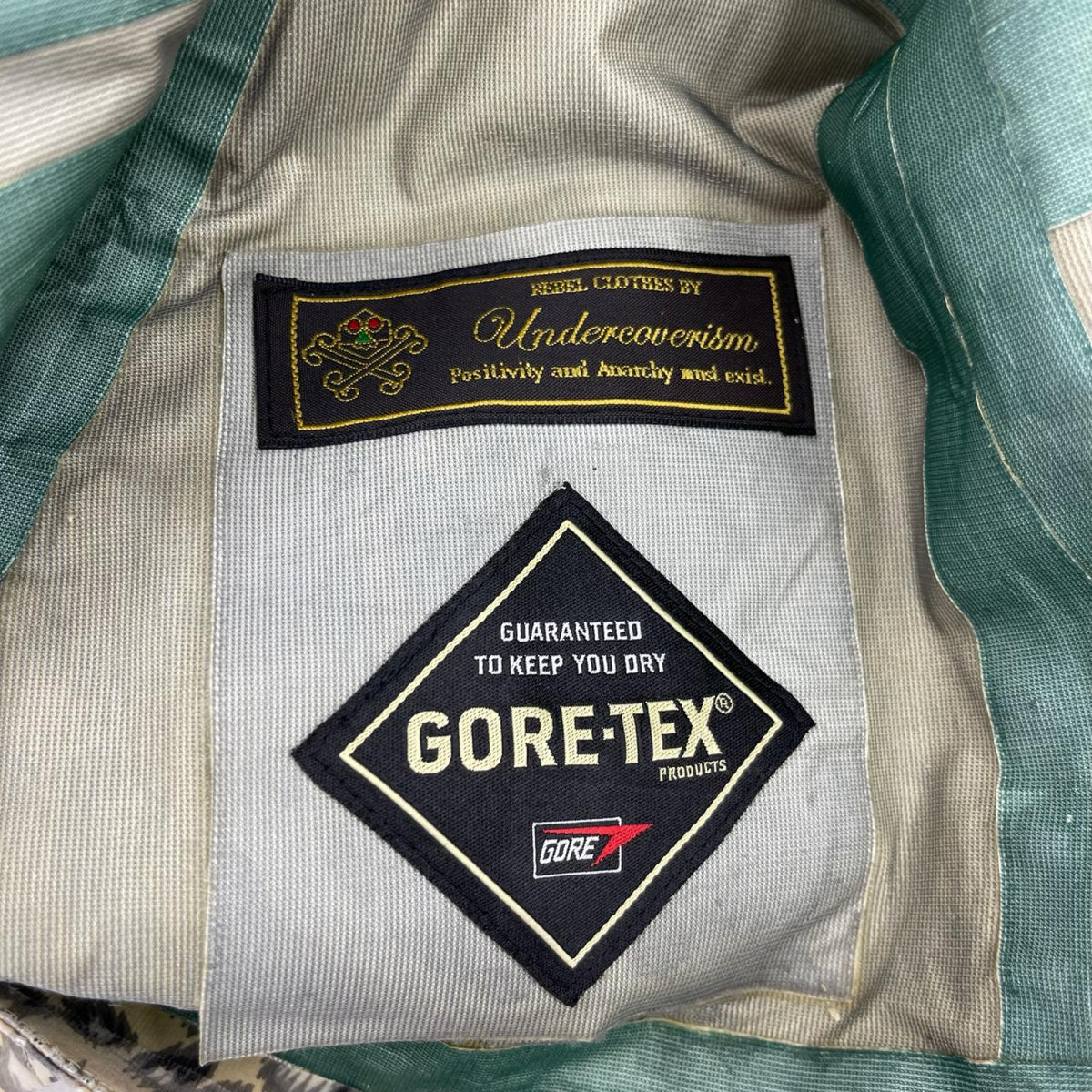 ジャケット UNDERCOVER GORE-TEX ﾚｵﾊﾟｰﾄﾞ柄 ﾃｯｸｼﾞｬｹｯﾄ 3
