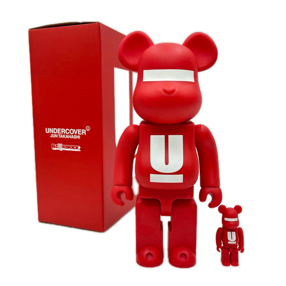 その他アクセサリー BE＠RBRICK LOGO 100%＆400% レッド