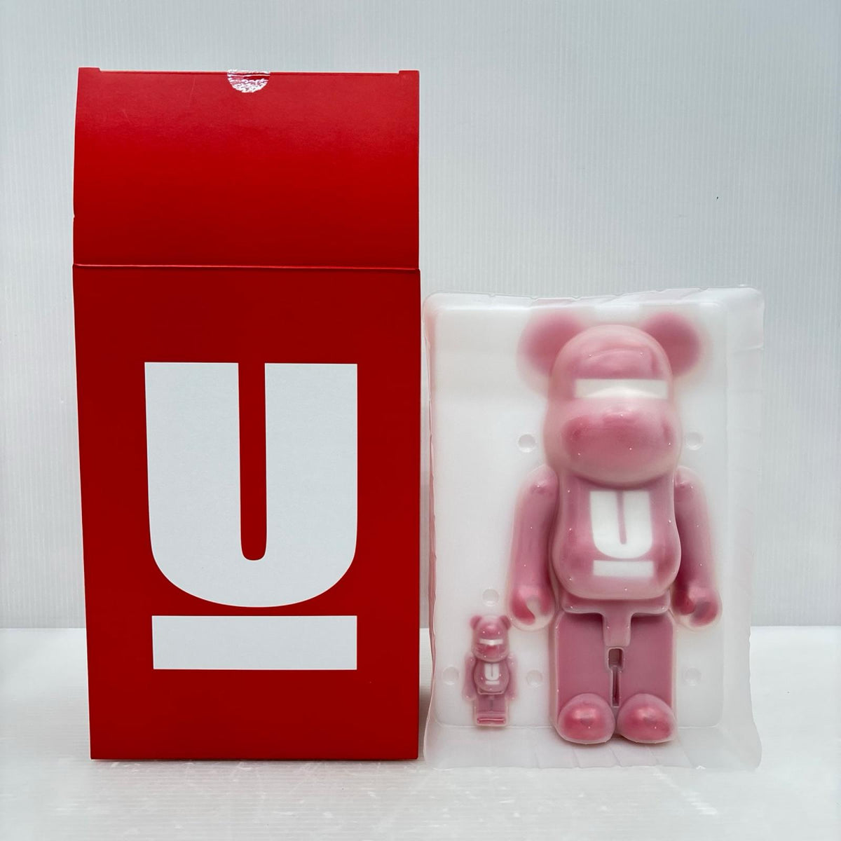 その他アクセサリー BE＠RBRICK LOGO 100%＆400% レッド