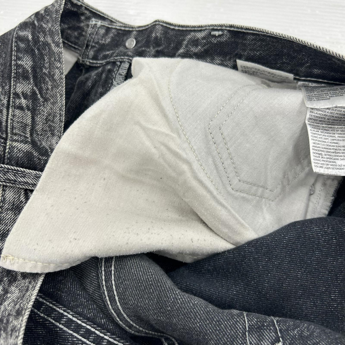 デニムパンツ SILVERTAB BAGGY 黒 (33/30) 33 ブラック