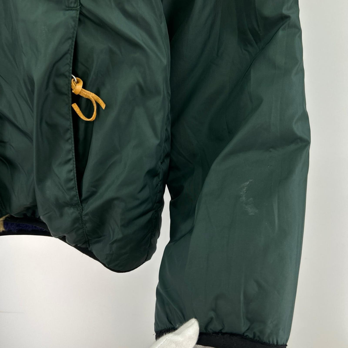 ジャケット Reversible Fleece Jacket 市松模様 (M) M