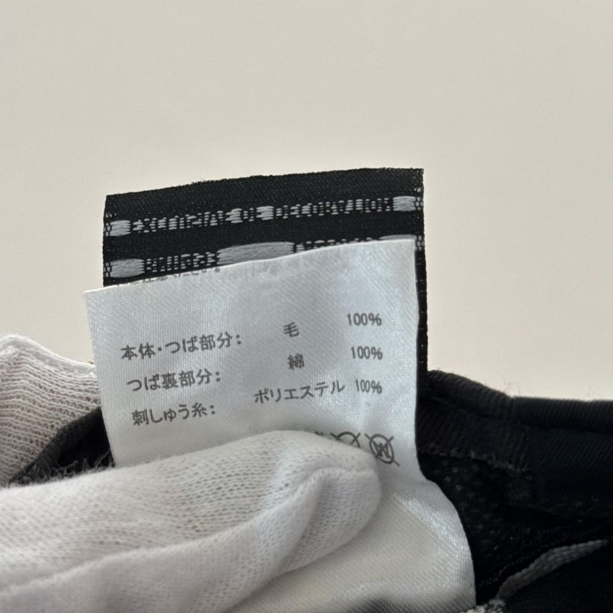 キャップ ×EXAMPLE ブラック