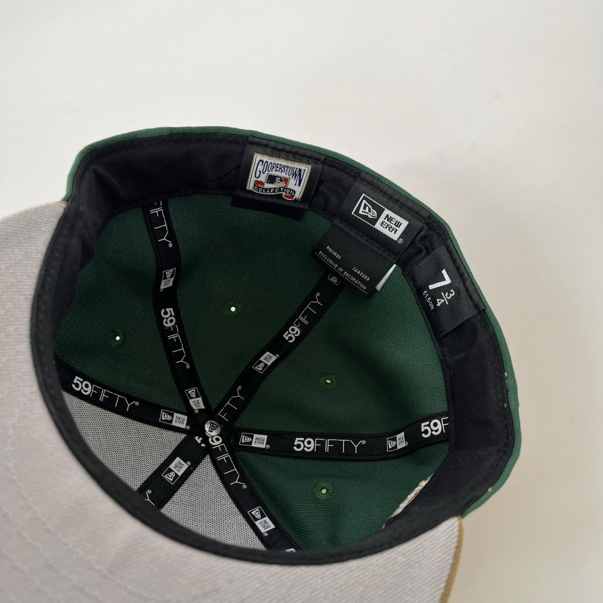 キャップ 59FIFTY NY 7 3/4 緑