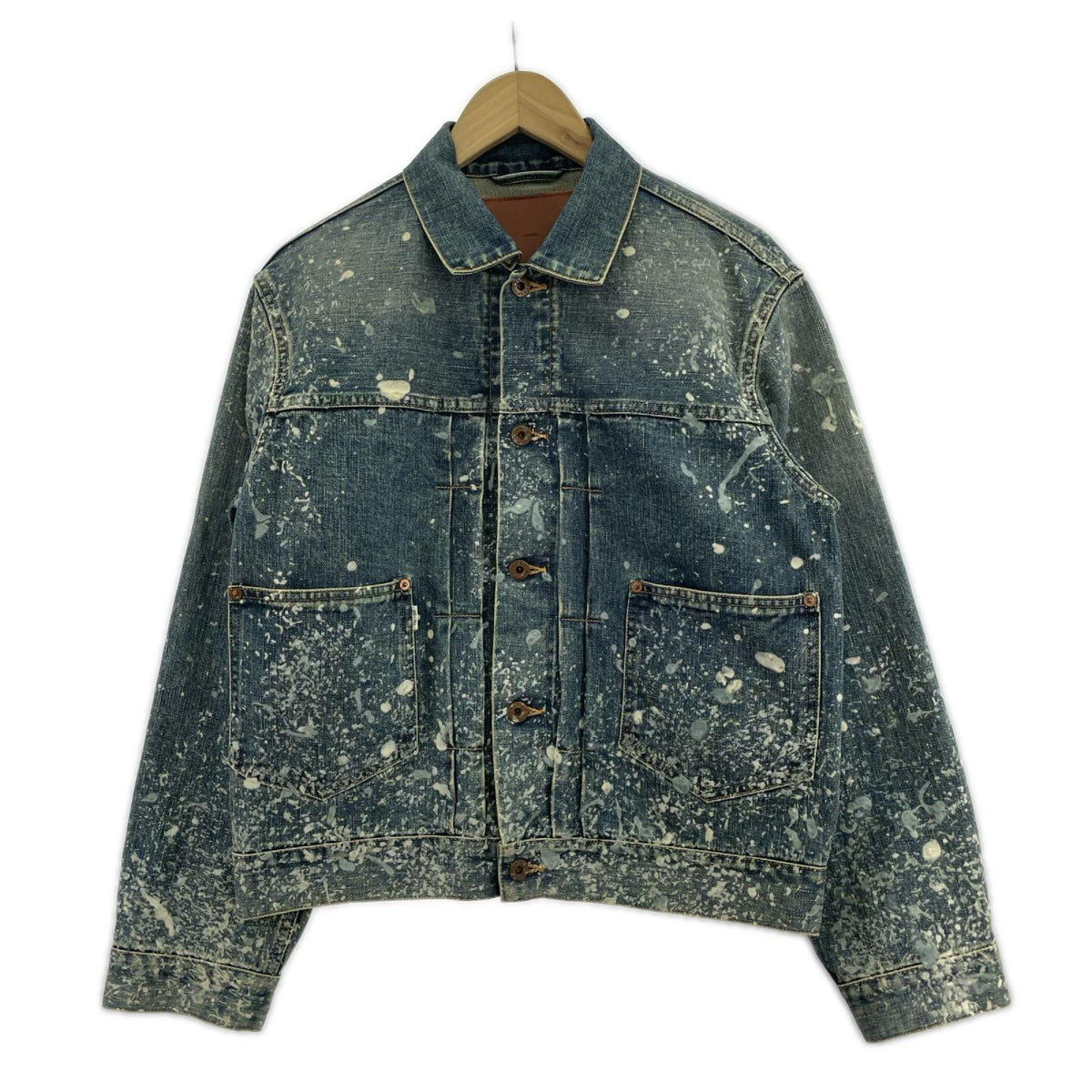 デニムジャケット 24AW MOLDED DENIM JACKET 1 ブルー