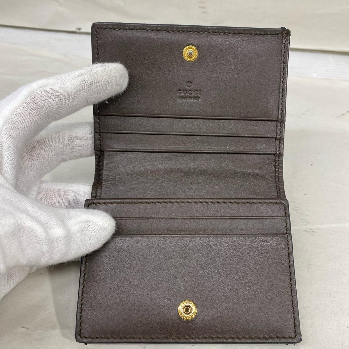 GUCCI 二つ折り財布 総柄 508757･525040