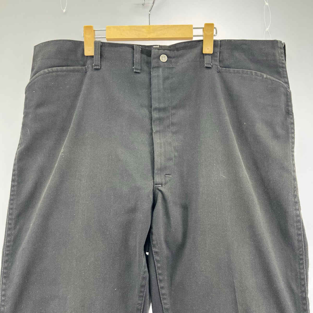 パンツ 60~70s FRISKOJEANS チノトラウザー (w36~) ブラック ブラック
