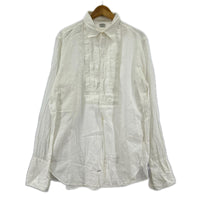 長袖シャツ 40-50s ARROW SHOREHAM ﾌﾛﾝﾄﾌﾟﾘｰﾂｼｬﾂ WHT ホワイト