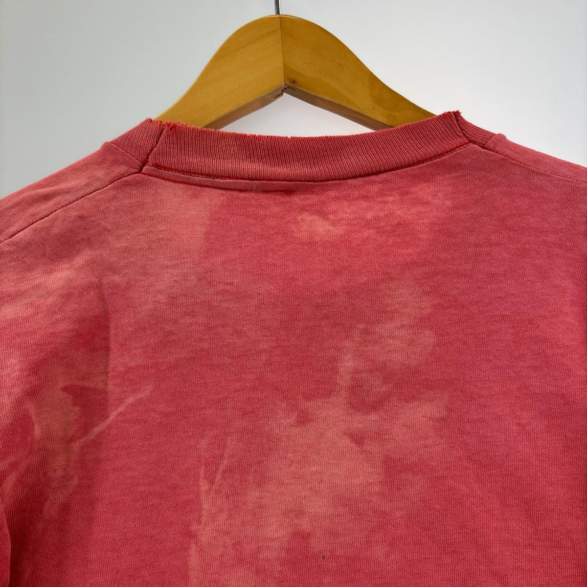 半袖Ｔシャツ 80〜90S ﾋﾟｰｽﾏｰｸ ﾎﾞﾛTee 赤 レッド
