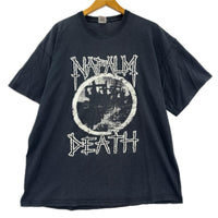 半袖Ｔシャツ 00S NAPALM DEATH ｱﾙﾊﾞﾑTee 黒 (XL) ブラック