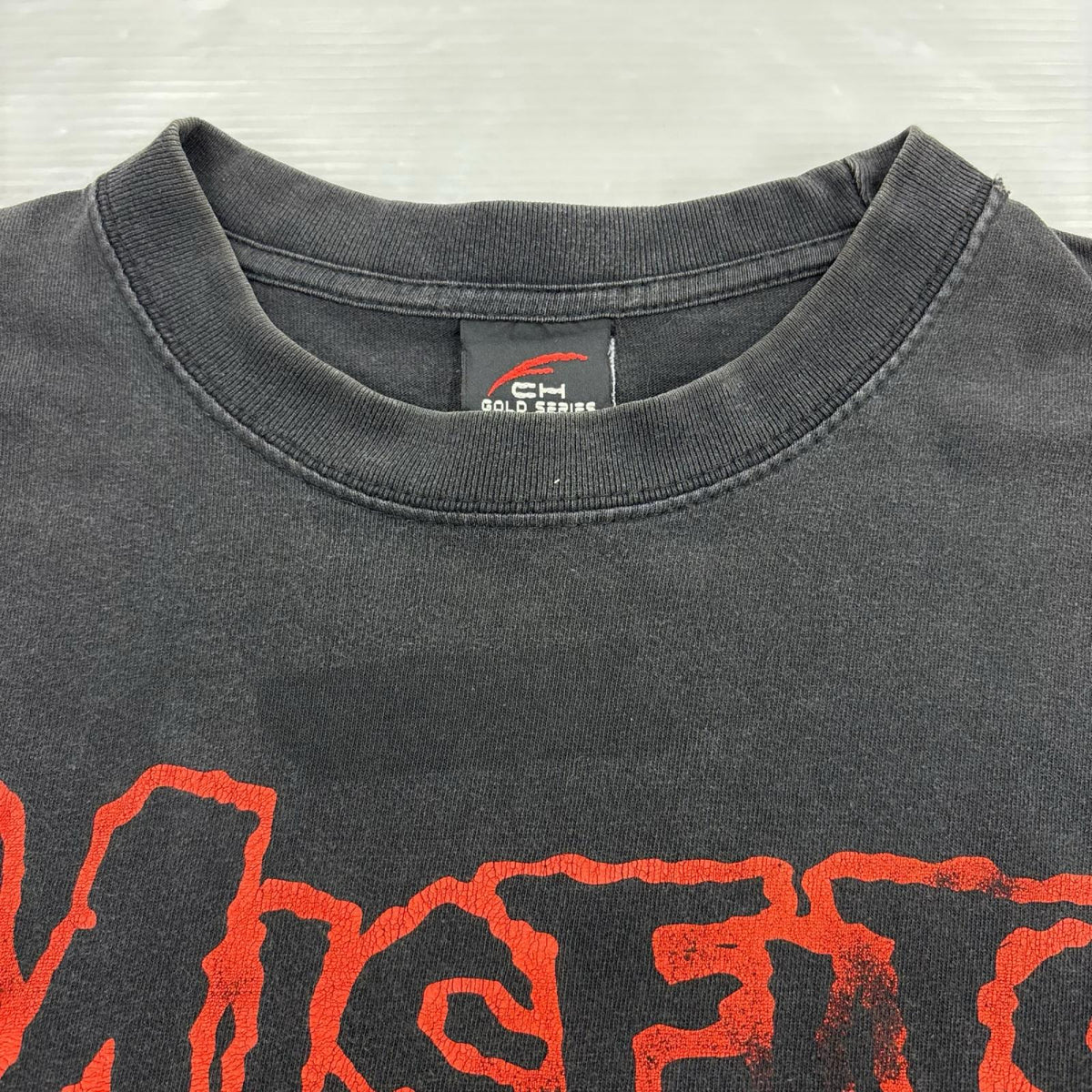 半袖Ｔシャツ 00S Misfts 4連ｽｶﾙﾛｺﾞ 黒 (L) L ブラック
