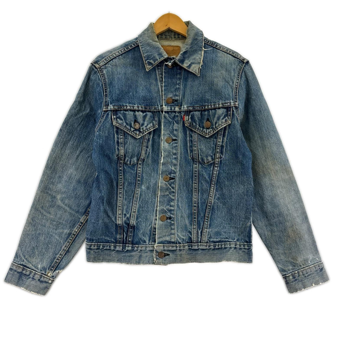 デニムジャケット 60～70S 70505 BIGE ﾃﾞﾆﾑｼﾞｬｹｯﾄ 青 ネイビー