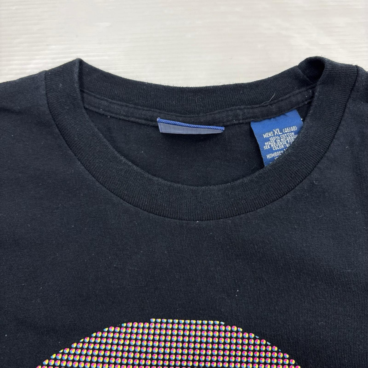 半袖Ｔシャツ 00S Blue Moon ﾄﾞｯﾄｽｶﾙ 黒 (XL) ブラック