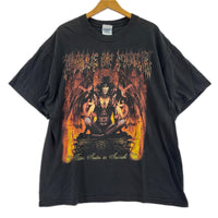 半袖Ｔシャツ 00S Cradle of Filth 2001年ｱﾙﾊﾞﾑ 黒 (XL) ブラック