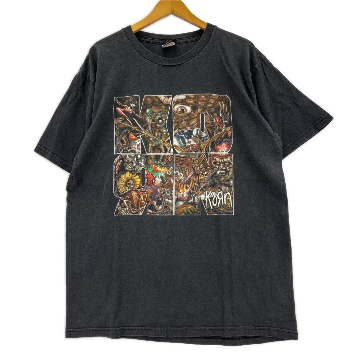 半袖Ｔシャツ 00S KORN Untouchables 黒 (L) L ブラック