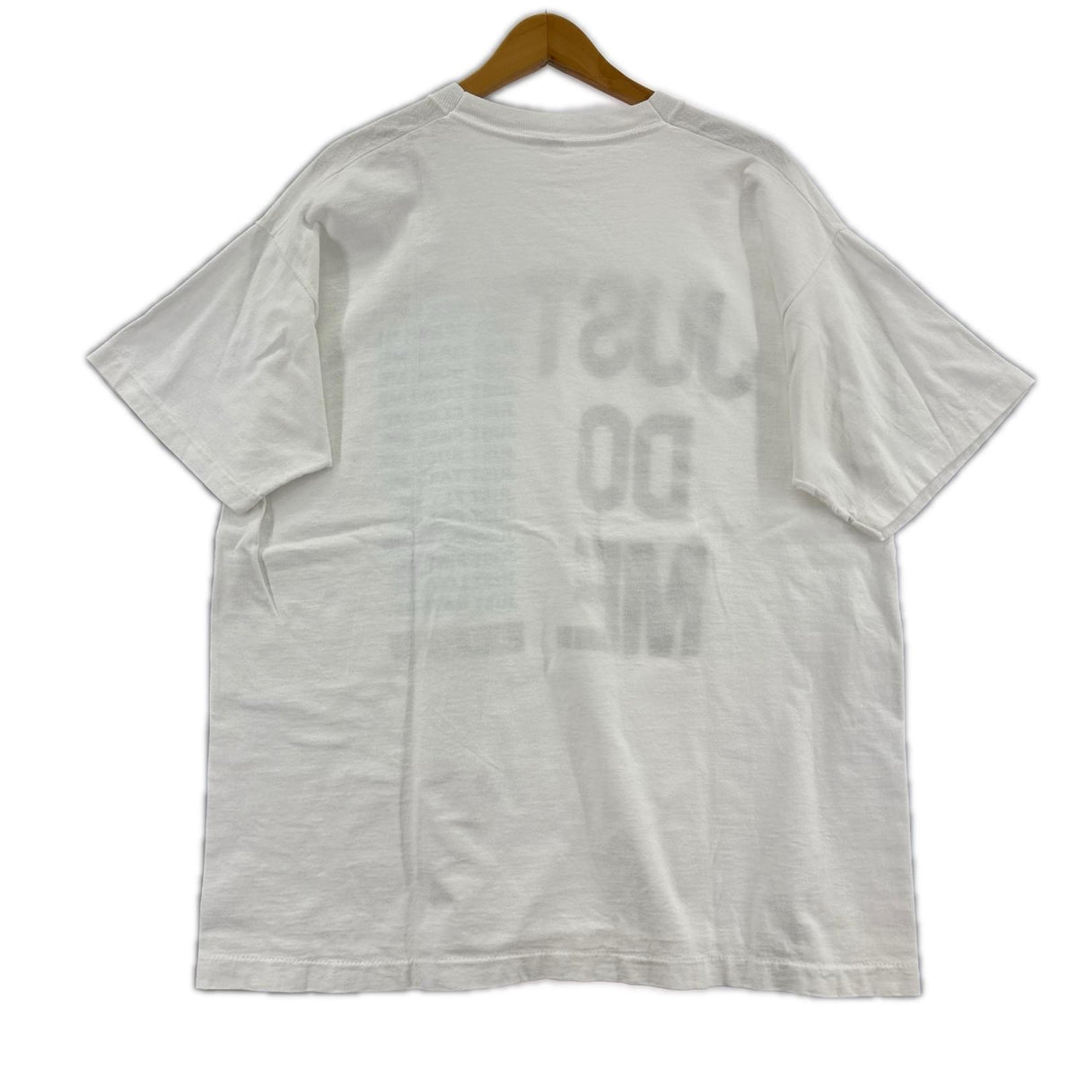 半袖Ｔシャツ 90S JUST DO ME ﾊﾟﾛﾃﾞｨTee 白 ホワイト