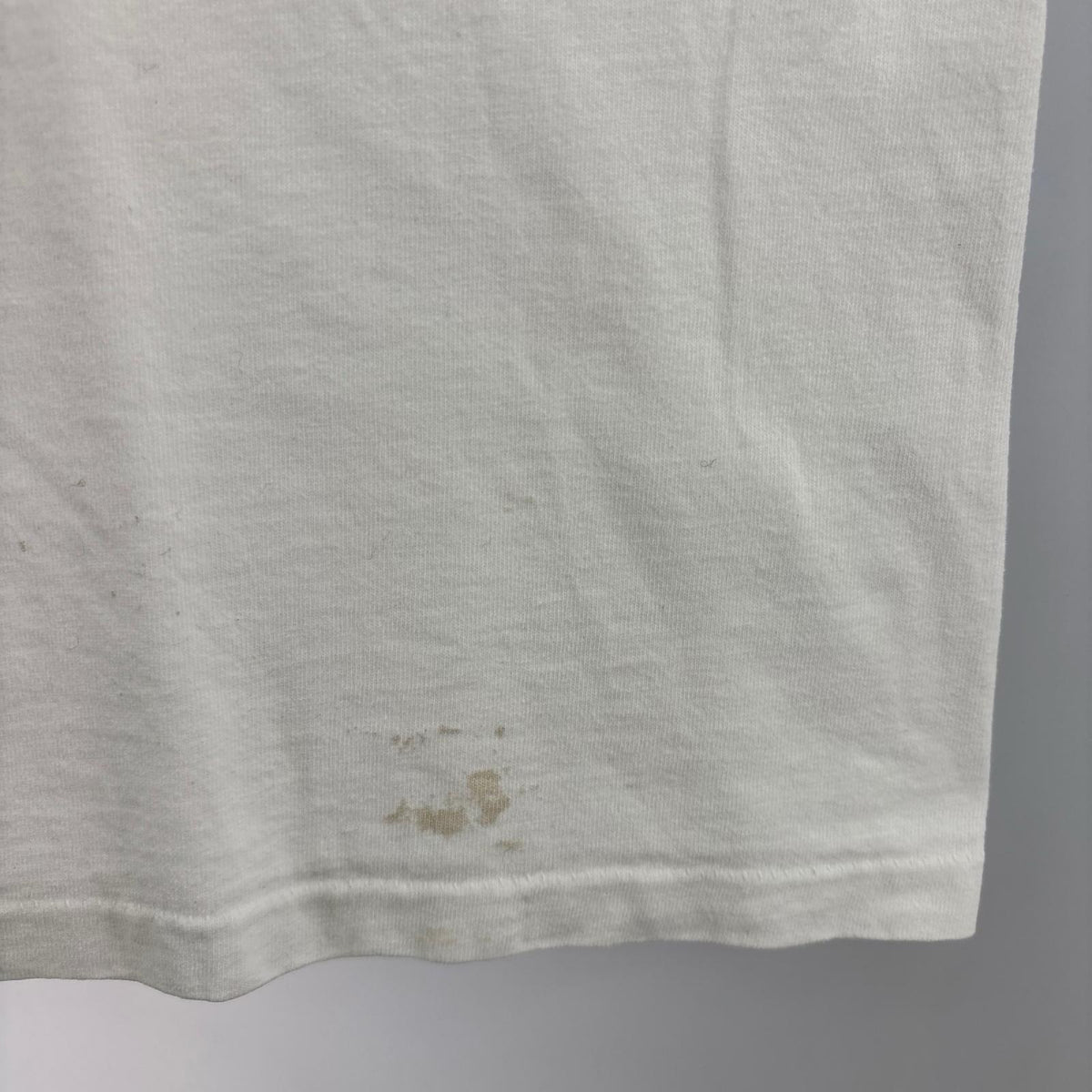 半袖Ｔシャツ 90S Budweiser ｱﾒﾘｶ地図 ﾋﾞｰﾙ泡ﾃﾞｻﾞｲﾝ 白 (L) L ホワイト