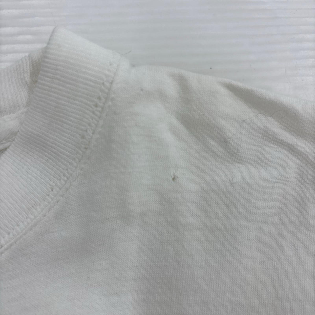 半袖Ｔシャツ 00S Norman Rockwell Fishing 白 ホワイト