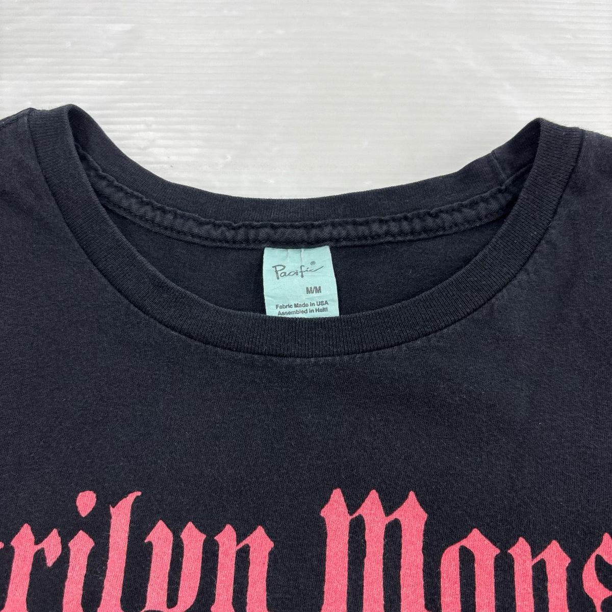 半袖Ｔシャツ 00S Marilyn Manson 黒 (M) M ブラック