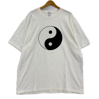 半袖Ｔシャツ 90～00S 陰陽Tee 白 (XL) ホワイト