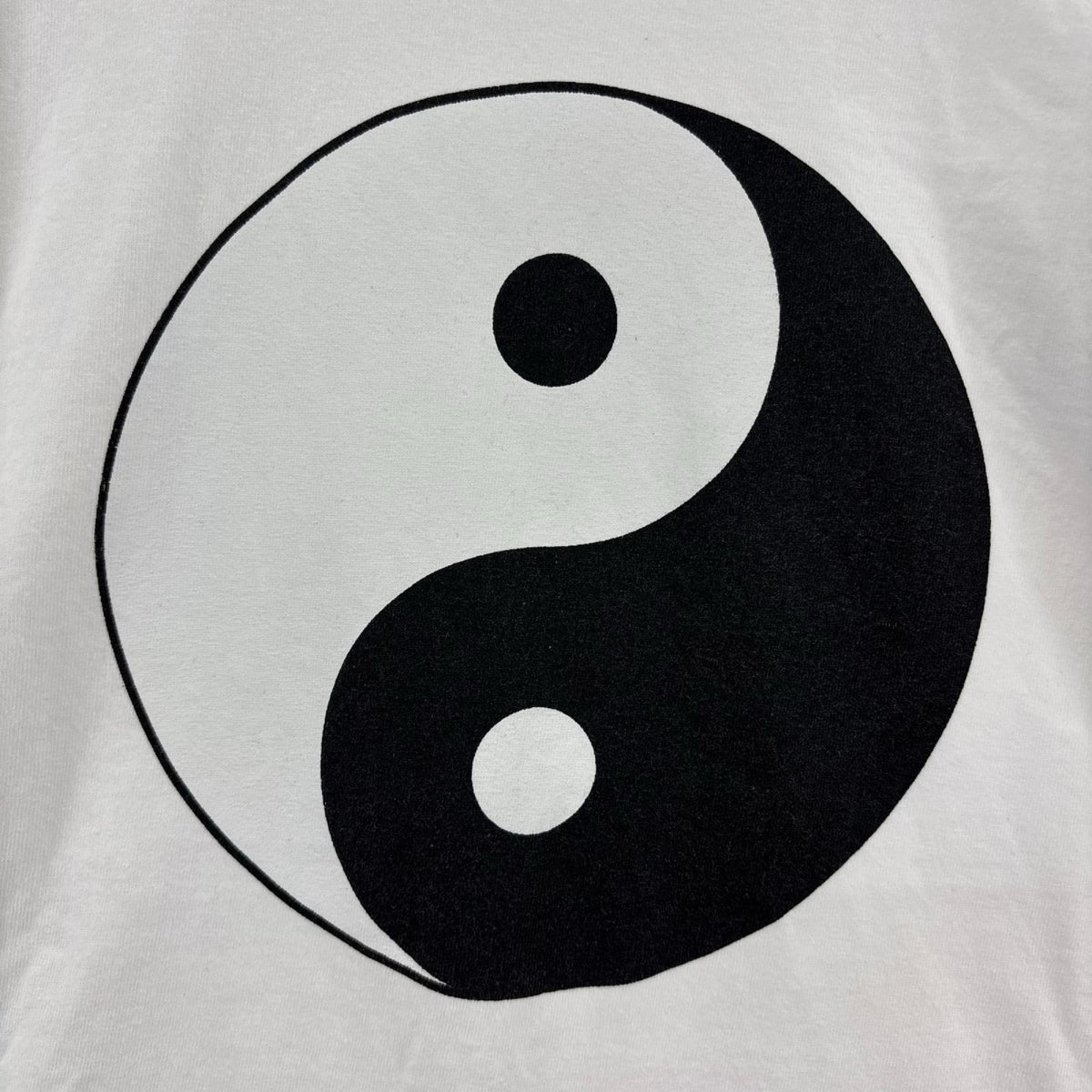 半袖Ｔシャツ 90～00S 陰陽Tee 白 (XL) ホワイト