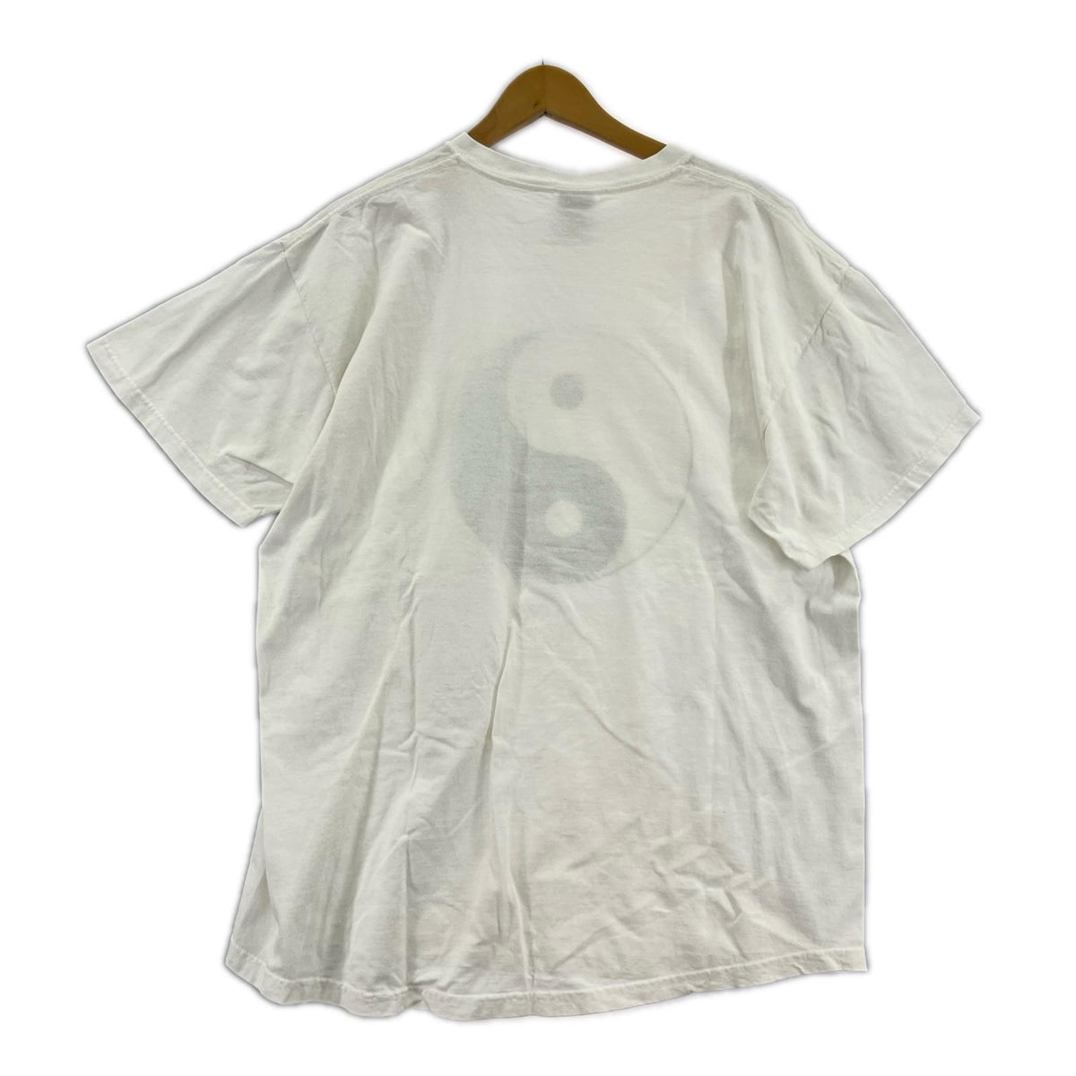 半袖Ｔシャツ 90～00S 陰陽Tee 白 (XL) ホワイト