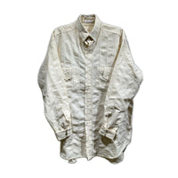 長袖シャツ Y's for men 白タグ　ウールシャツ MC-B11-129