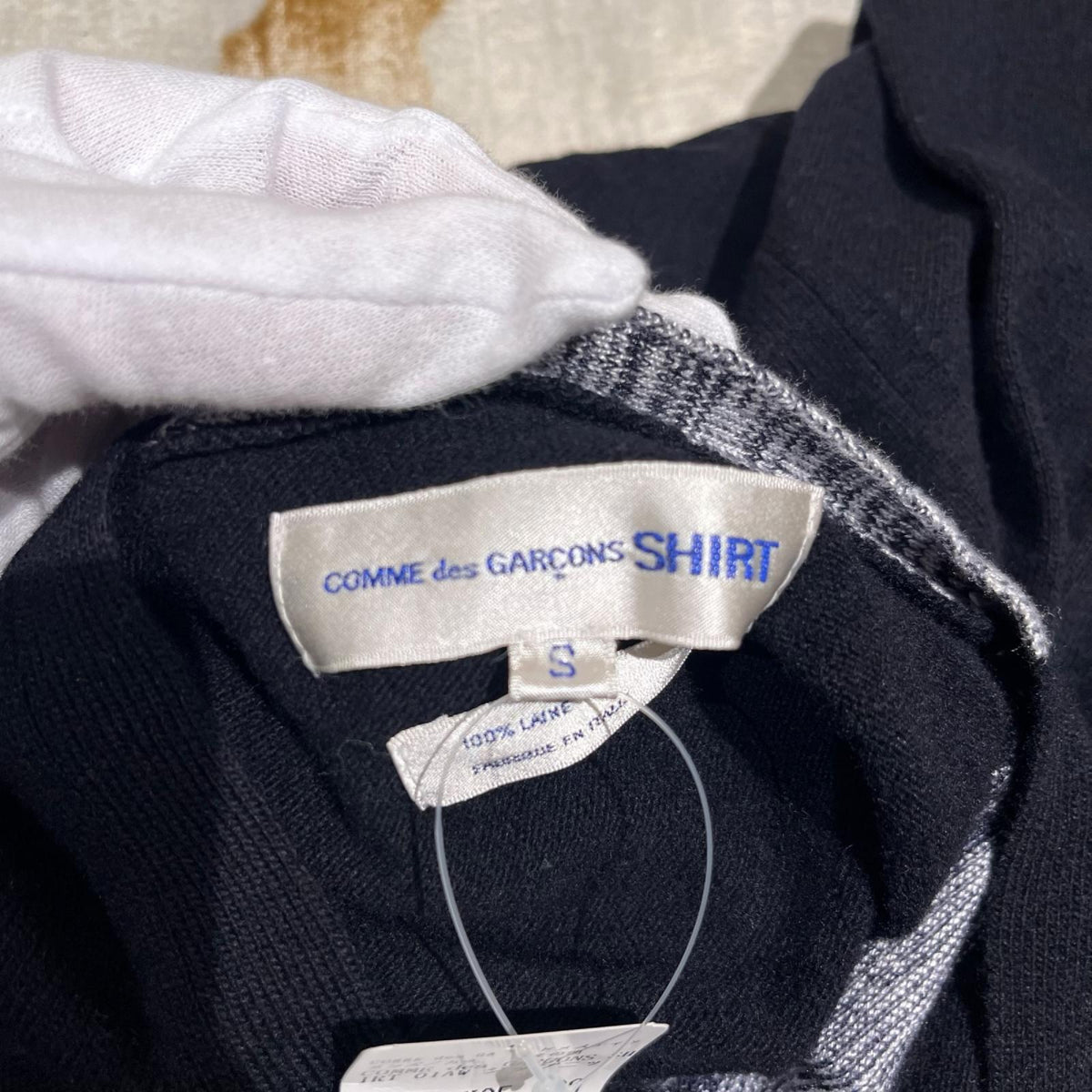 その他トップス COMME des GARCONS SHIRT 01AW ジップニットカーディガン S FW09306