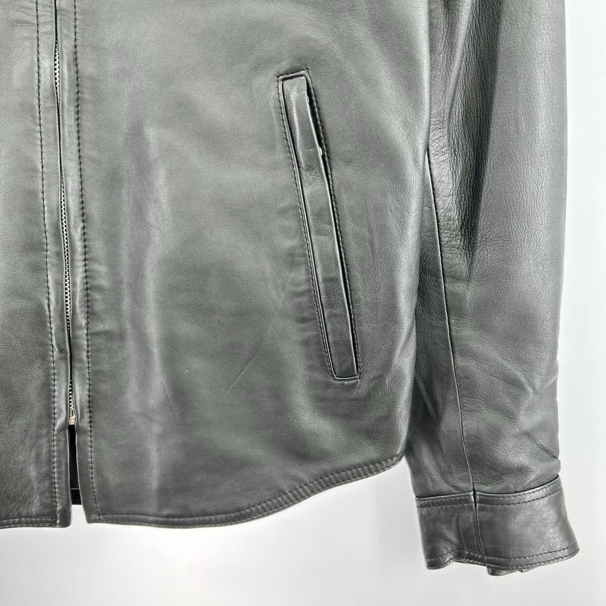 レザージャケット Work Leather Jacket M BLK M ブラック