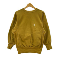スウェット 90s REVERSE WEAVE ｽｳｪｯﾄ ﾍﾞｰｼﾞｭ 米国製 M M ブラウン