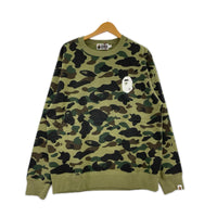 スウェット 1ST CAMO APE HEAD CREWNECK SWEATSHIRT XL グリーン