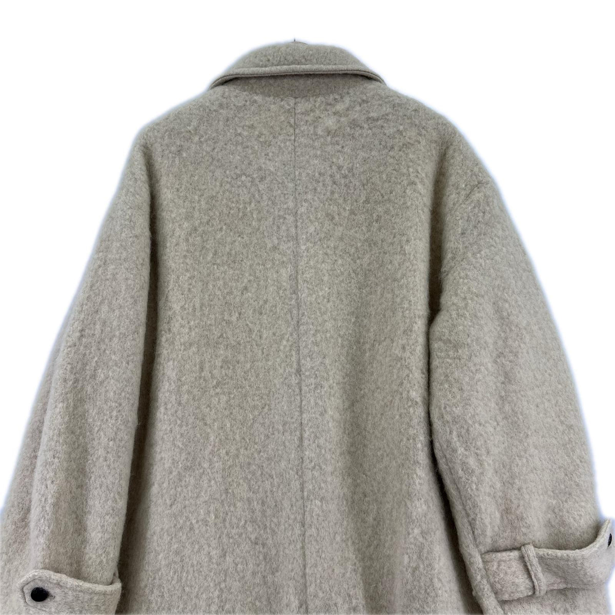 ジャケット シャギ―オーバーコート 36 ベージュ