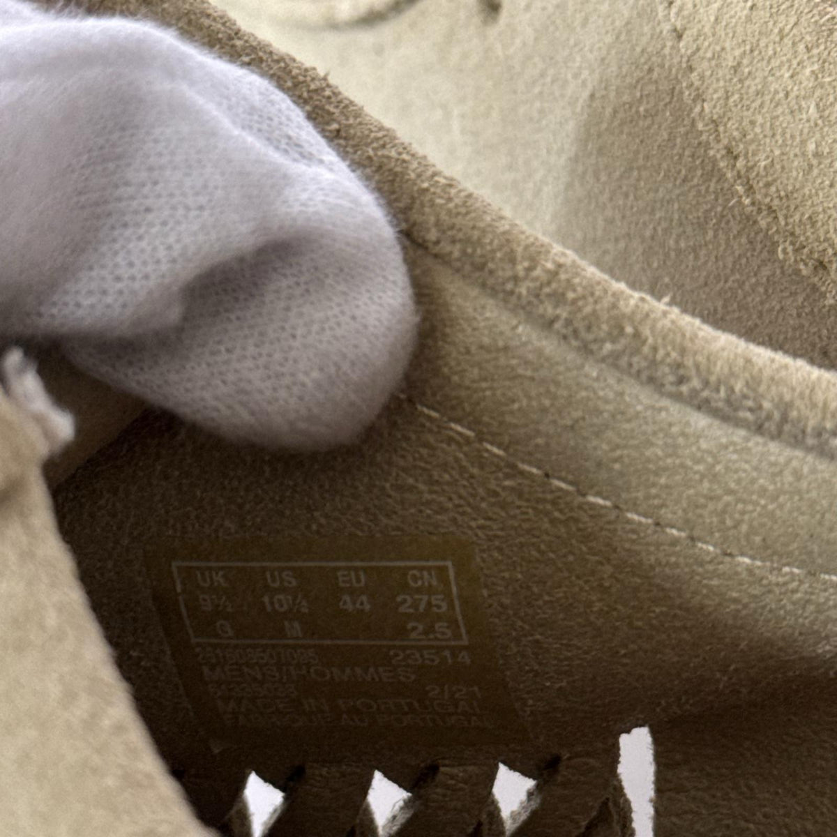 シューズ Woven Wallabee (UK9.5) ベージュ
