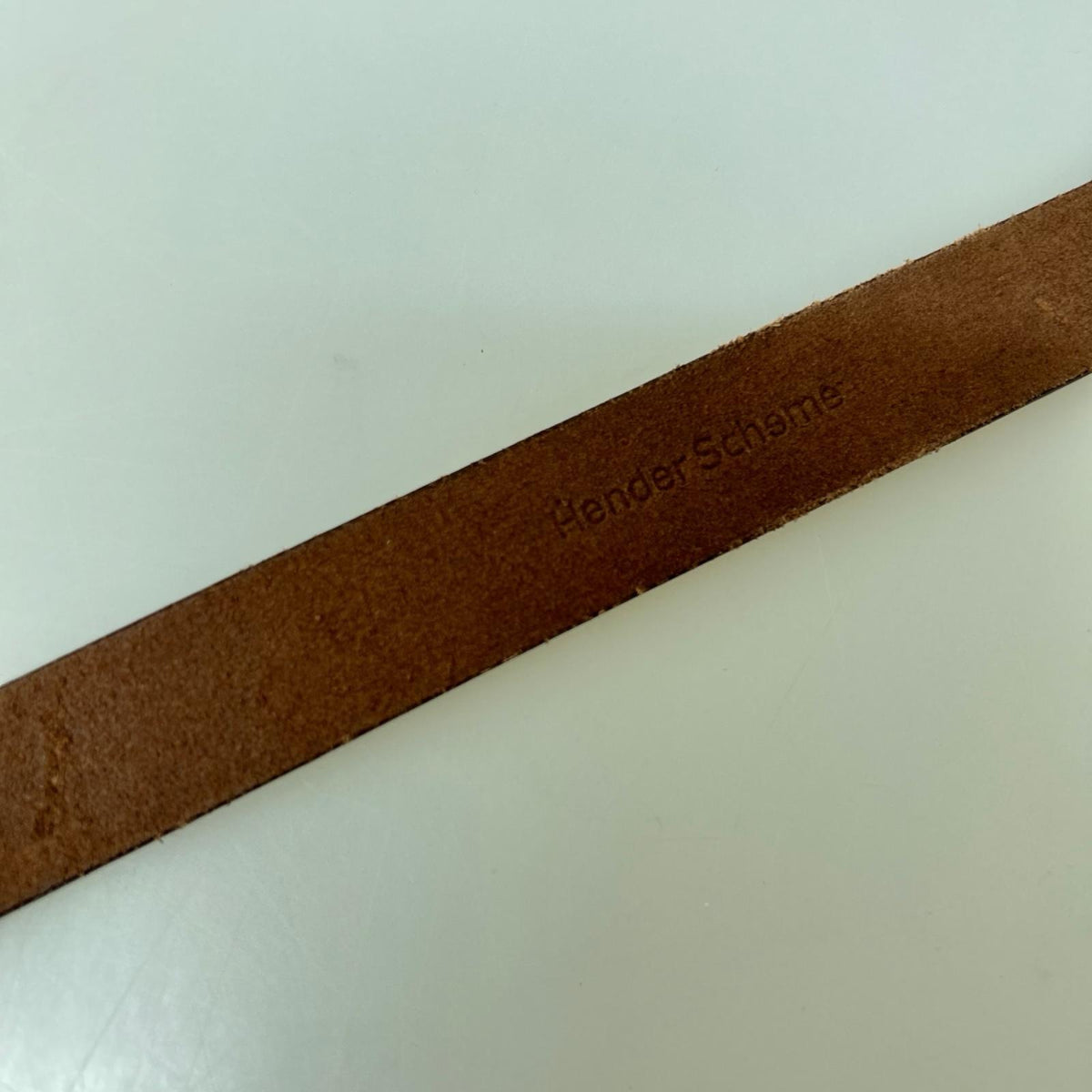その他アクセサリー レザーベルト 茶色 ブラウン