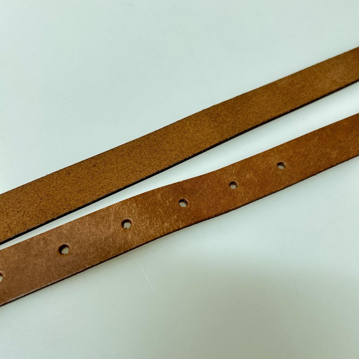 その他アクセサリー レザーベルト 茶色 ブラウン