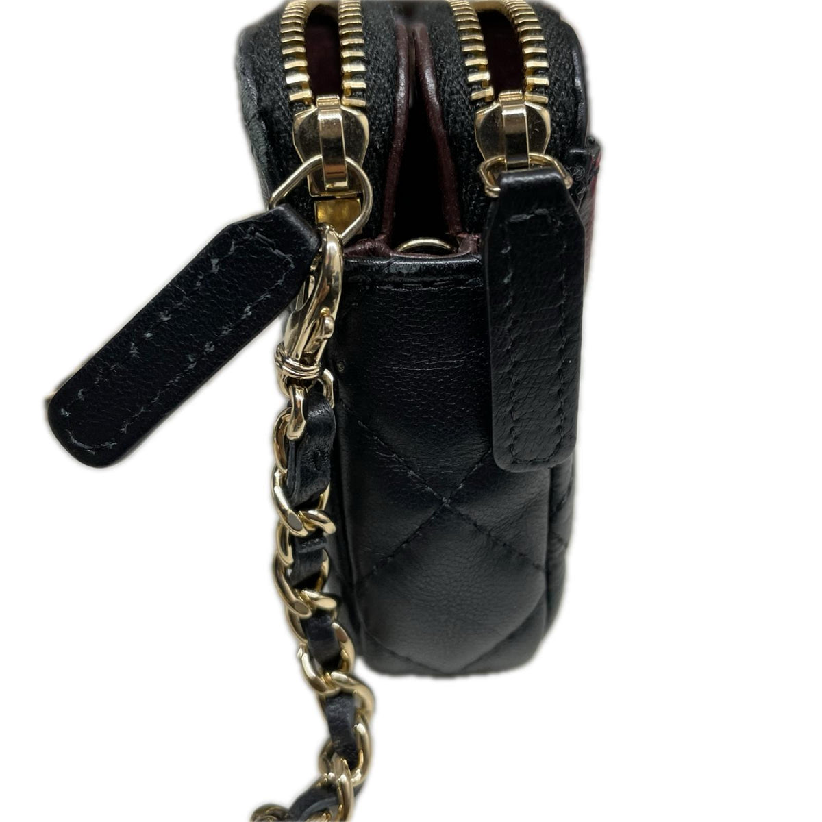 CHANEL マトラッセ　チェーンウォレット