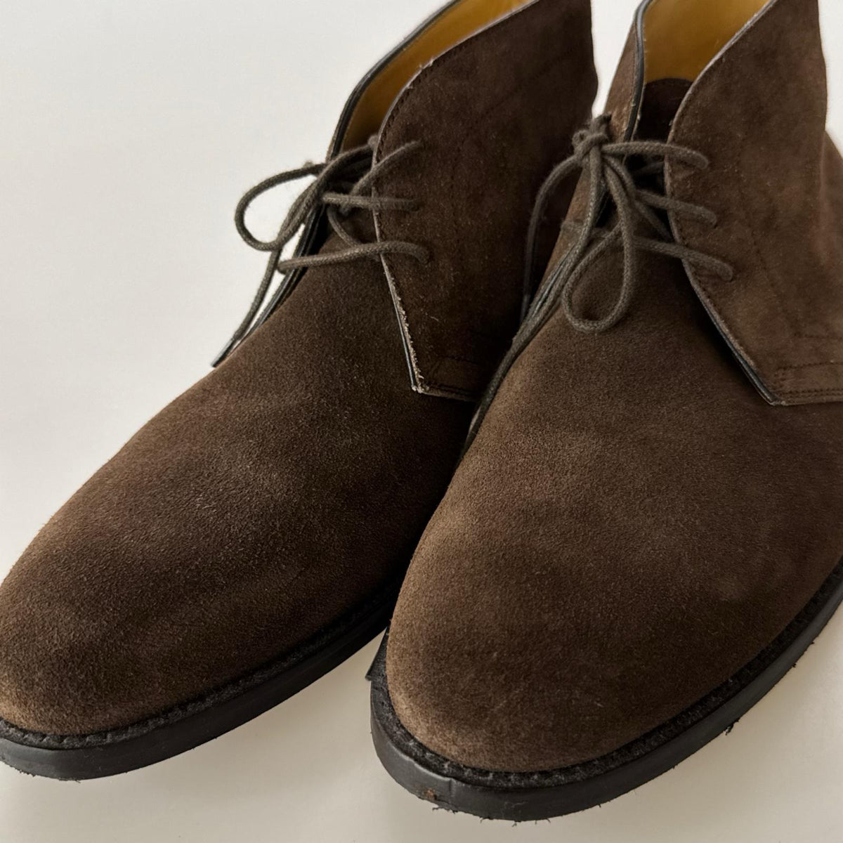 ブーツ WINDPORT SHOES イタリア製 チャッカブーツ (41) 焦げ茶 ブラウン