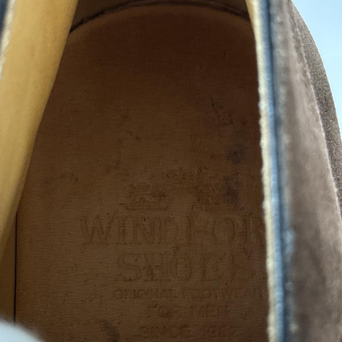 ブーツ WINDPORT SHOES イタリア製 チャッカブーツ (41) 焦げ茶 ブラウン