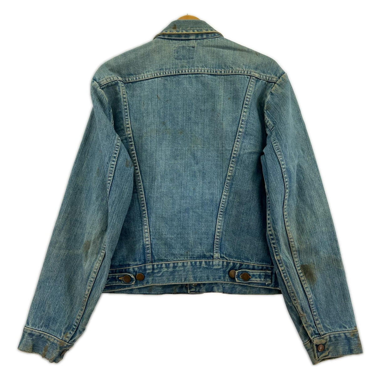 デニムジャケット 70s USA製 124MJ Denim Jacket (42) インディゴ 42 ブルー