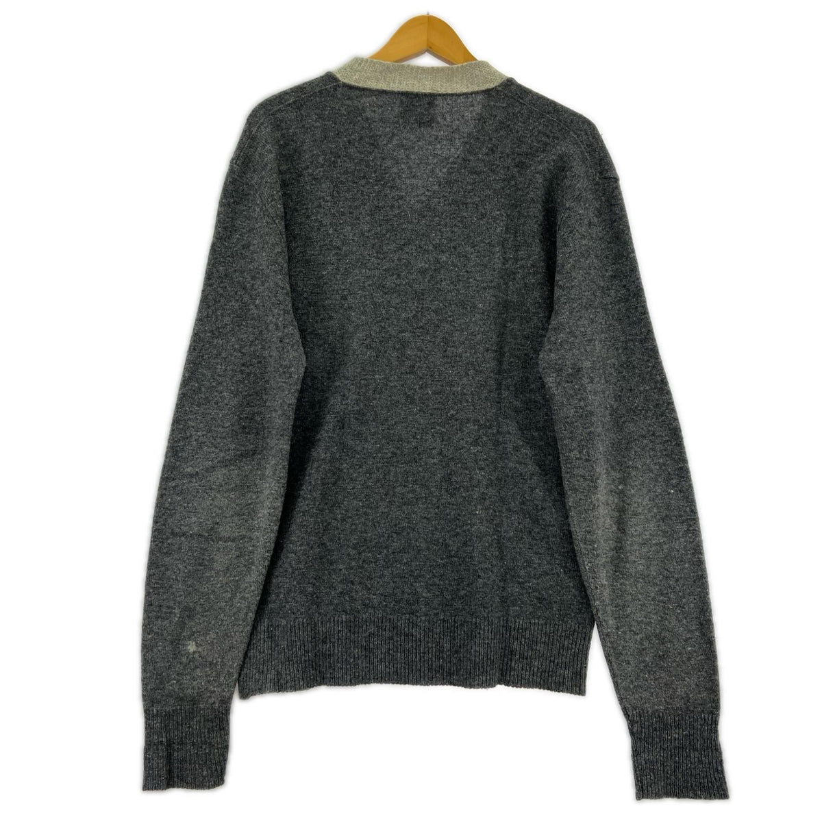ニット 50s LAMB FLEECE Vネックニットセーター (42) グレー 42 グレー