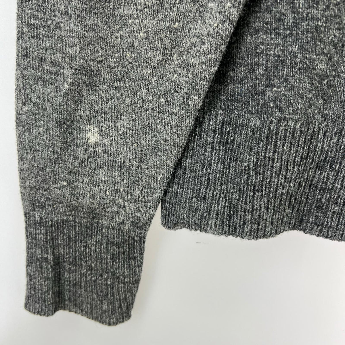ニット 50s LAMB FLEECE Vネックニットセーター (42) グレー 42 グレー