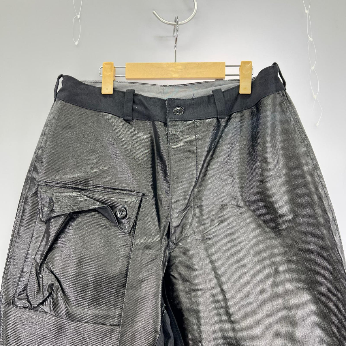 パンツ 旧ソ連軍？ ラバーコーティング WPパンツ ブラック ブラック