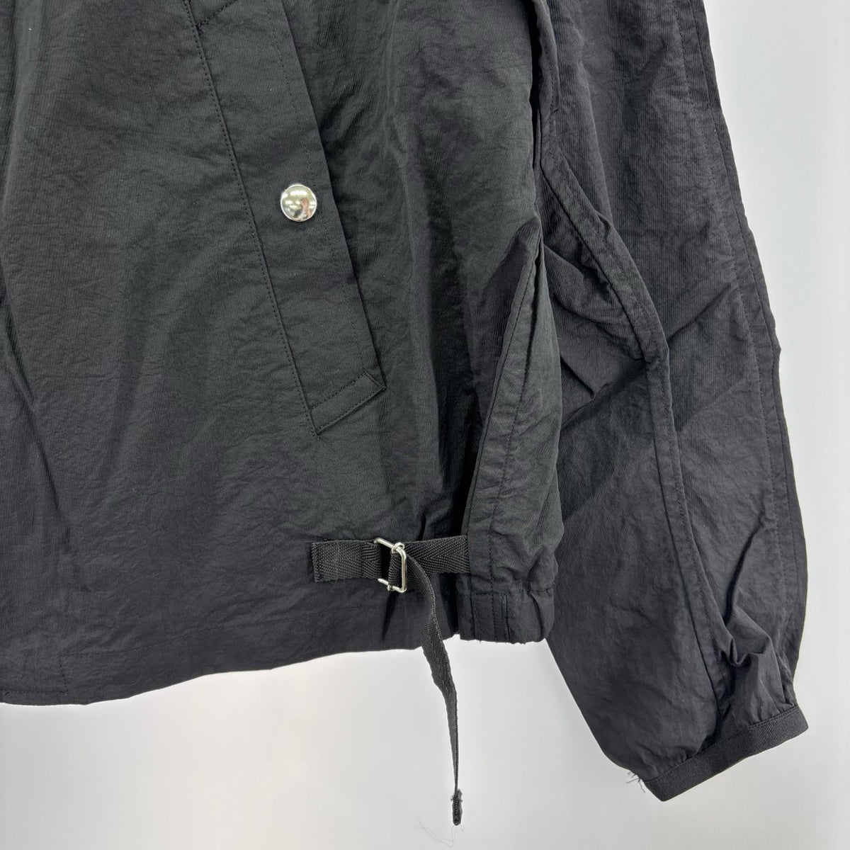 ジャケット enzou. long zip racing jacket 黒 ブラック
