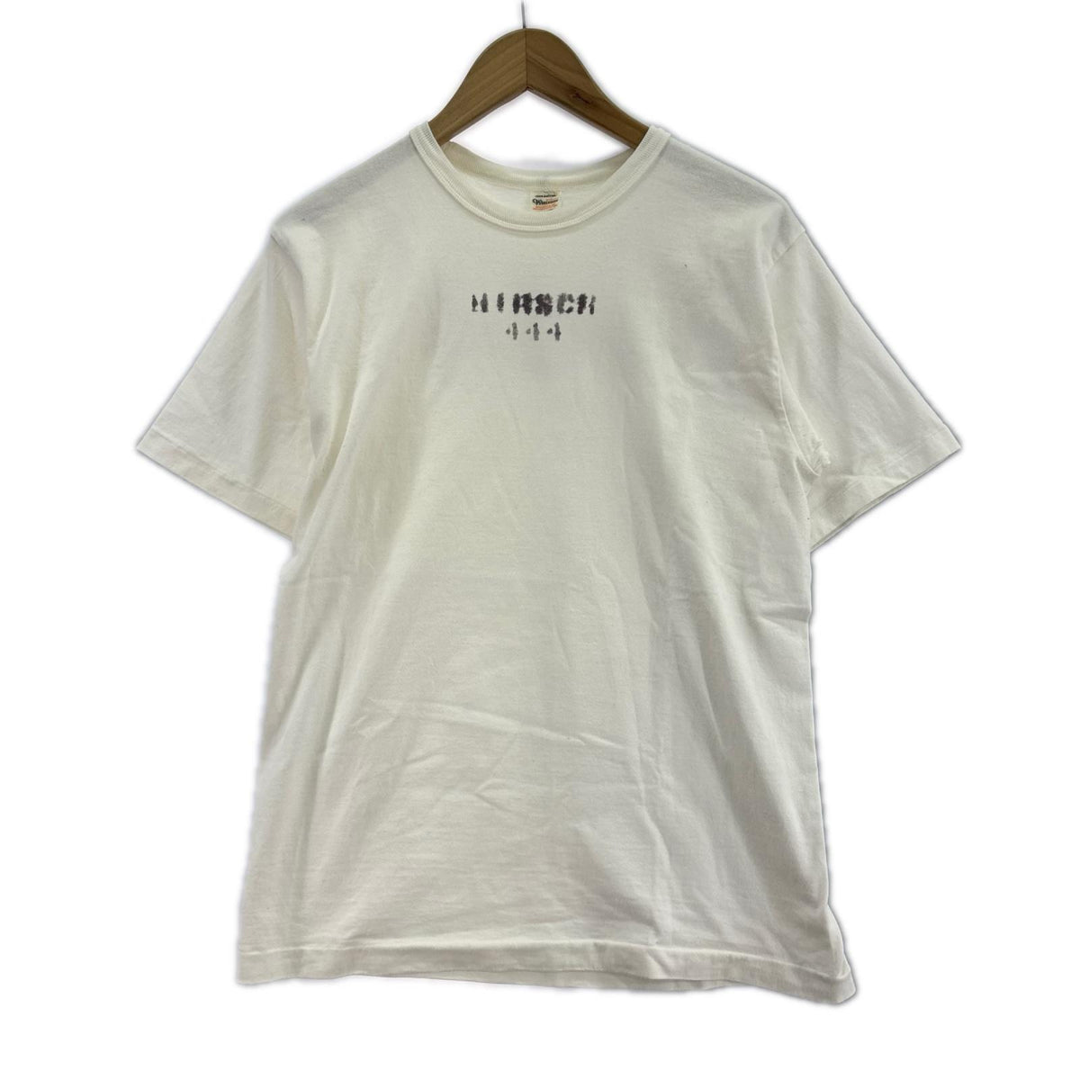 半袖Ｔシャツ WAREHOUSE 染み込みプリント李Tee M WHT M ホワイト