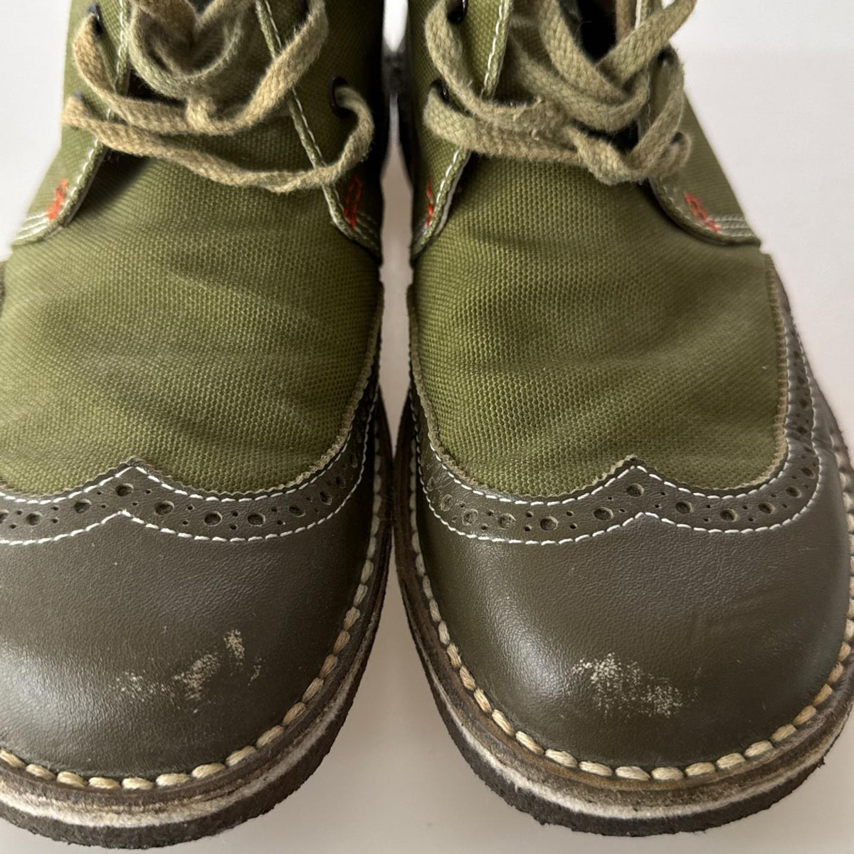 ブーツ CAUSE SHOES カーキ (26) WM-K191-100