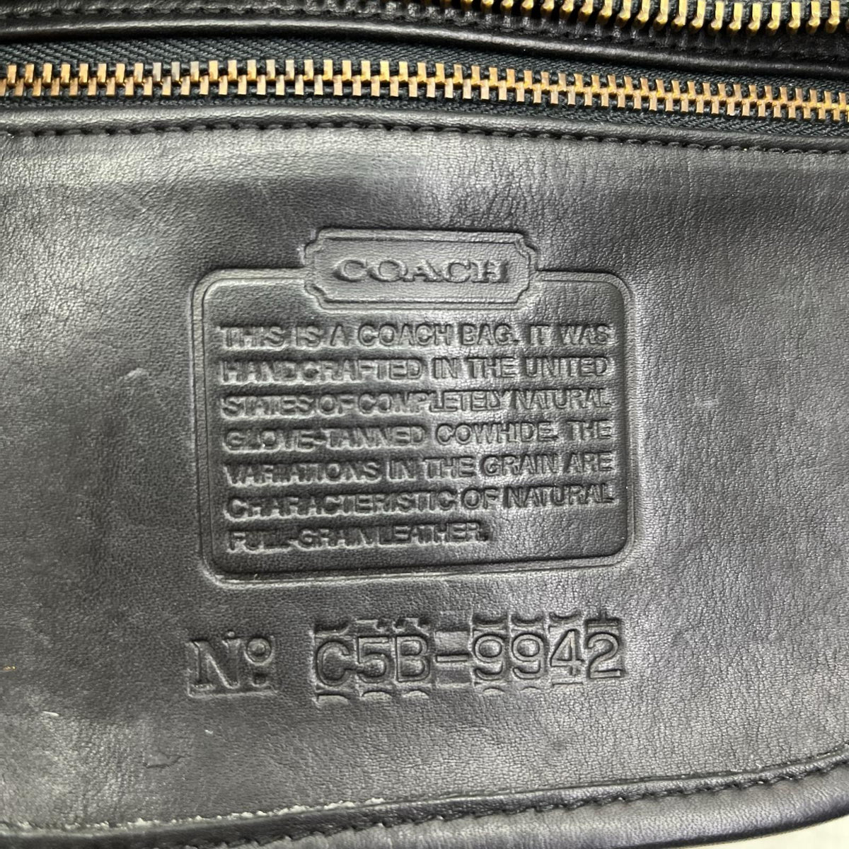 OLD COACH 2WAYﾊﾝﾄﾞﾊﾞｯｸﾞ ﾌﾞﾗｯｸ
