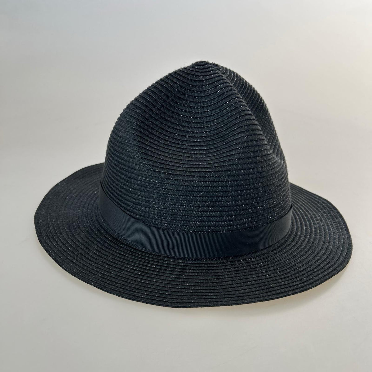ハット Washable Mountain Braid Hat ﾌﾞﾗｯｸ ブラック