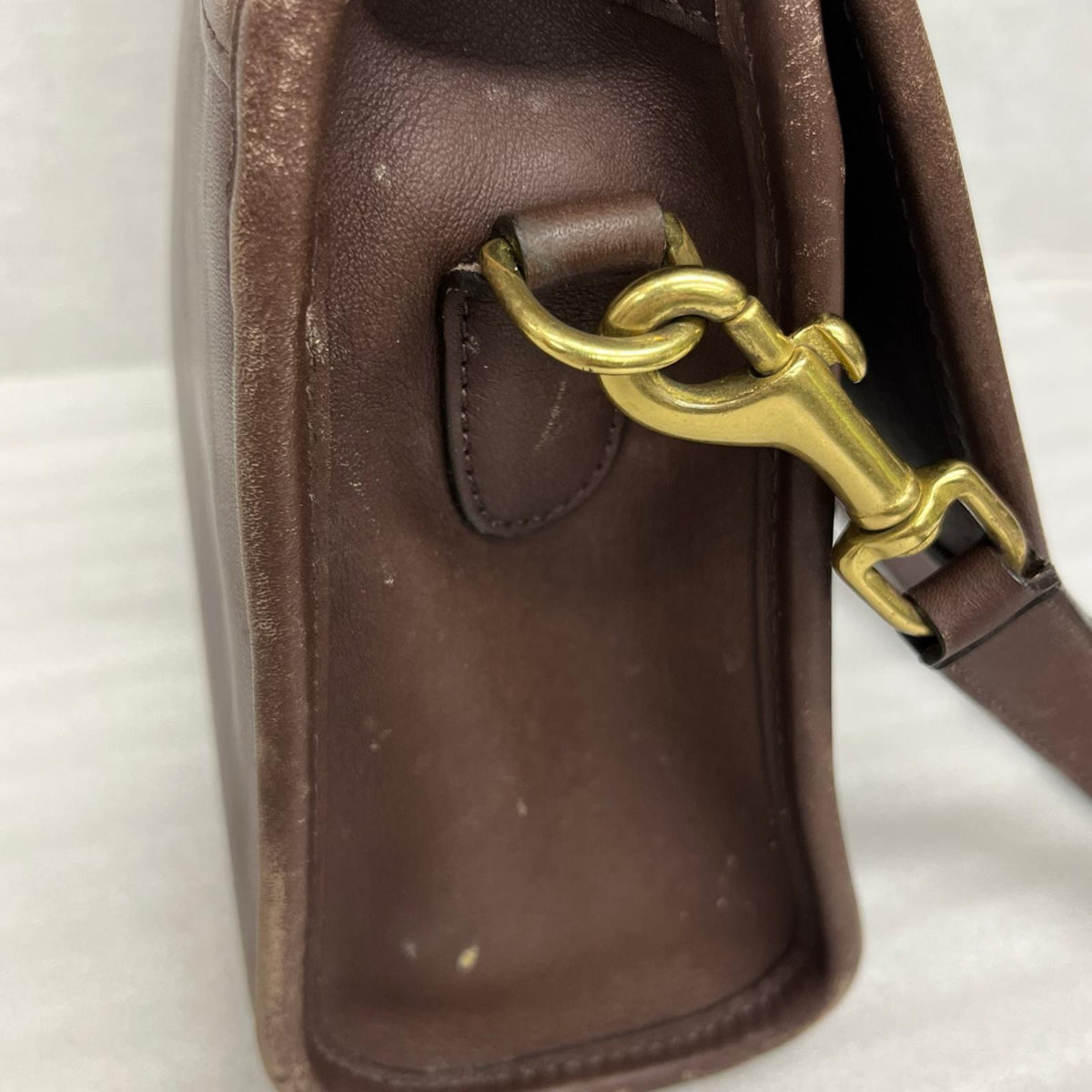 OLD COACH/ターンロック/レザーショルダーバッグ/09870/中国製