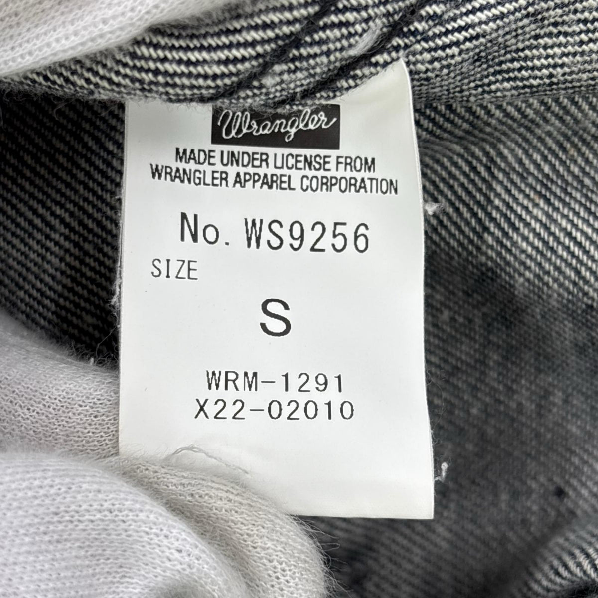 ジャケット × WRANGLER 21SS S ネイビー