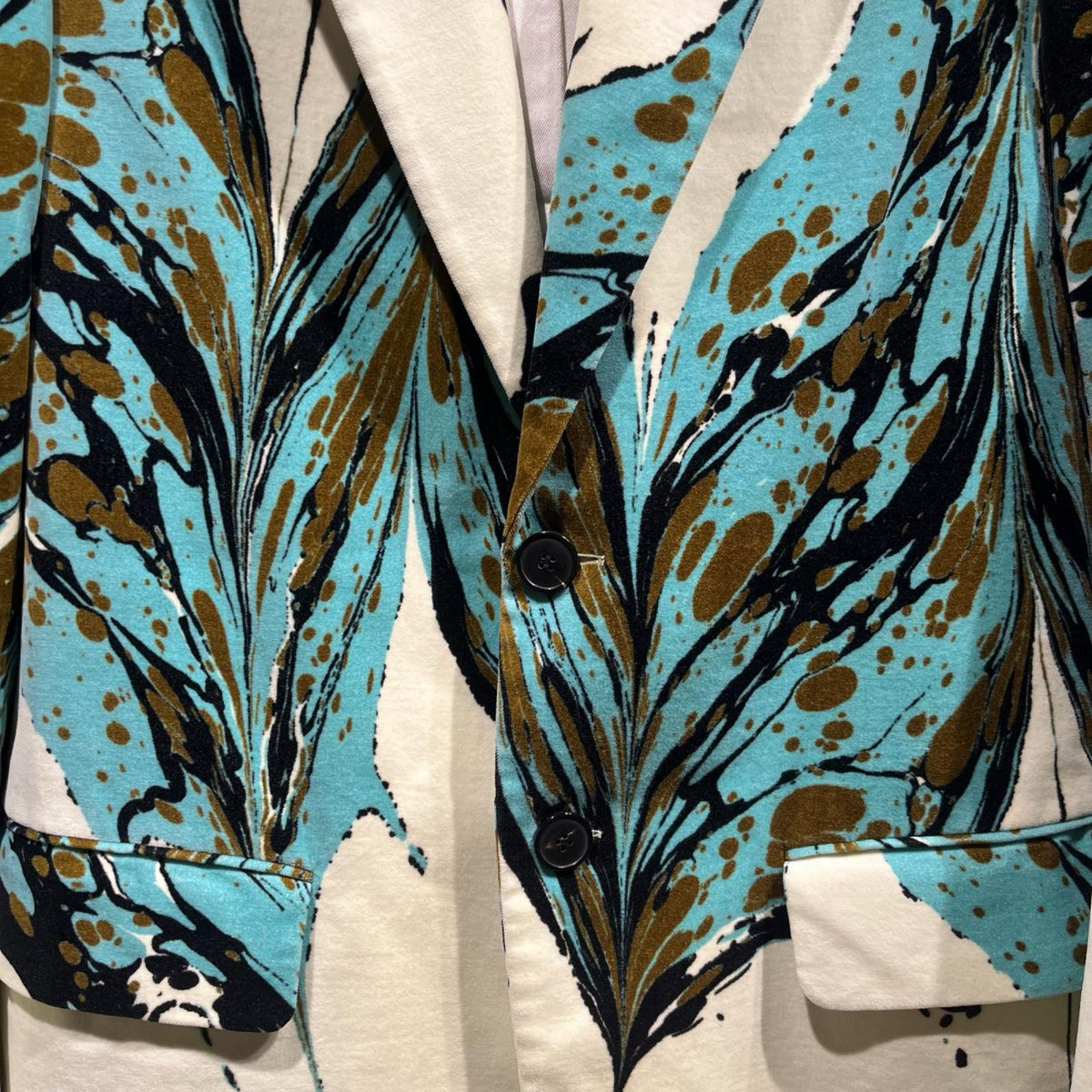 ジャケット 18AW ebru jacket マーブルジャケット
