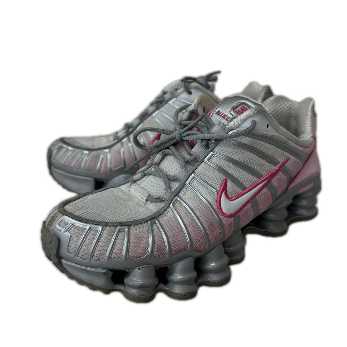 スニーカー Shox TL ｼﾙﾊﾞｰ ﾋﾟﾝｸ 24..5cm 24.5cm (US6 1/2 UK6 EU39)